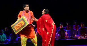 Cultural folk theatre performance